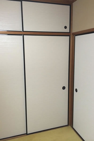 ふすま施工