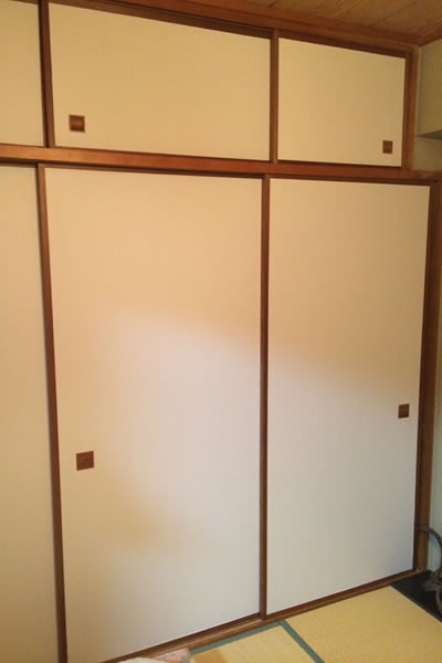 ふすま施工