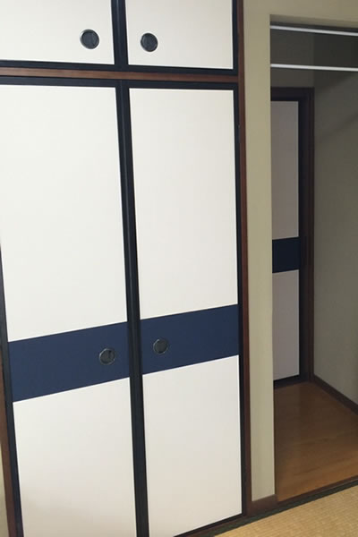 ふすま施工