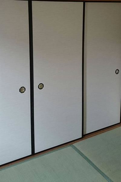 ふすま施工
