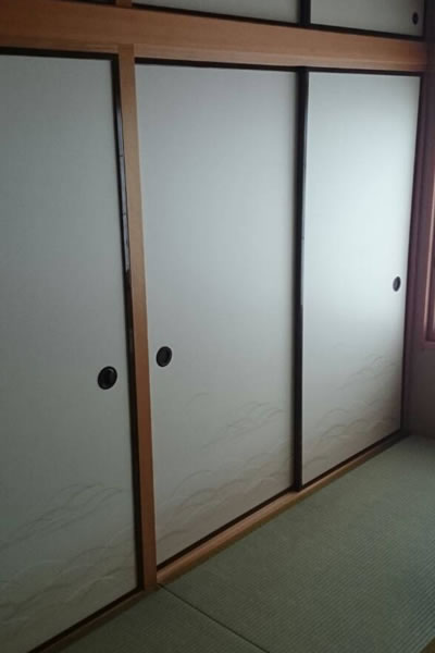 ふすま施工