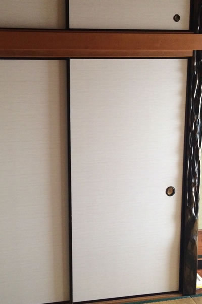ふすま施工