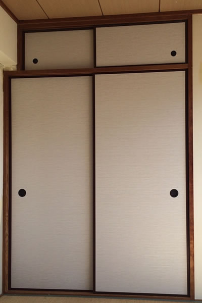 ふすま施工