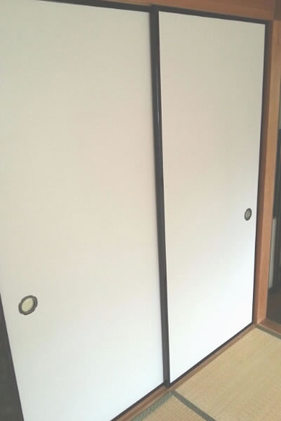 ふすま施工