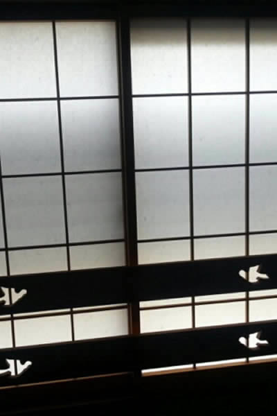 障子施工
